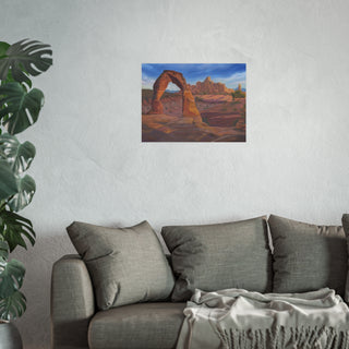Archival Matte Poster - Delicate Arch, Arches National Park